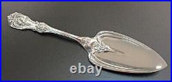 Reed & Barton All Sterling Francis I Pie Server NO MONO