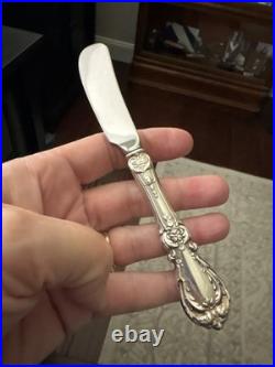 Reed & Barton Burgundy Sterling Silver Hollow handle knife Stainless 1.58 oz