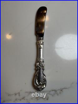 Reed & Barton Burgundy Sterling Silver Hollow handle knife Stainless 1.58 oz