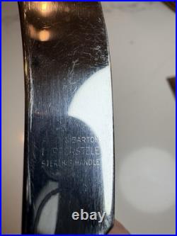 Reed & Barton Burgundy Sterling Silver Hollow handle knife Stainless 1.58 oz