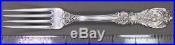 Reed & Barton Eagle R Lion Francis I Sterling Silver Fork 7 1/8 (1 Piece)
