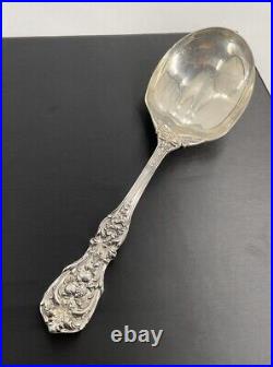 Reed & Barton FRANCIS Berry Sterling Silver Solid Large Serving Spoon 9-1/2