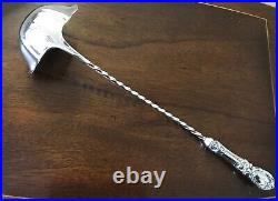 Reed & Barton FRANCIS I Punch Ladle, All Sterling Silver, 15-3/4, 256g