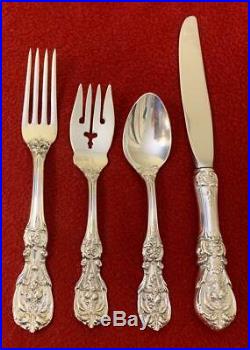 Reed & Barton FRANCIS I STERLING Four Piece Place Setting FLATWARE