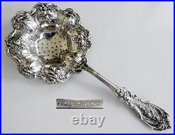 Reed & Barton FRANCIS I Sterling 7 1/8 TEA STRAINER, No Mono, EXC