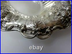 Reed & Barton FRANCIS I Sterling Silver 12.75 Footed Bowl #X566F, 680 grams