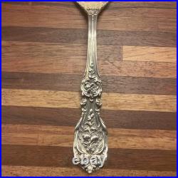 Reed & Barton FRANCIS I Sterling Silver 6inSugar Shell Spoon Scalloped, 43.65g