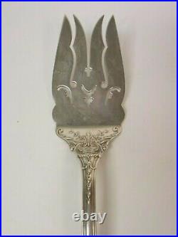 Reed & Barton FRANCIS I Sterling Silver 9.25 Cold Meat Fork (#2), 129 grams