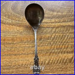 Reed & Barton FRANCIS I Sterling Silver Cream Ladle 4-1/2 Monogram W
