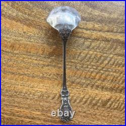 Reed & Barton FRANCIS I Sterling Silver Cream Ladle 4-1/2 Monogram W