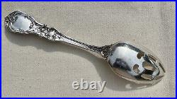 Reed & Barton FRANCIS I Sterling Silver Pierced 9 Serving Spoon OLD MARK No Mon