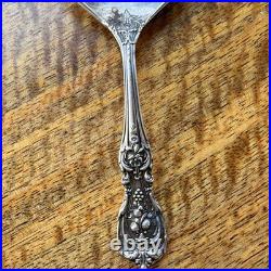 Reed & Barton FRANCIS I Sterling Silver Pierced Olive Nut Spoon 4-3/4 NO MONO