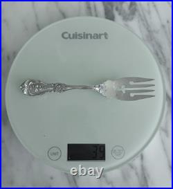 Reed & Barton FRANCIS I Sterling Silver Salad Fork No Mono. Old Mark. 39 Grams
