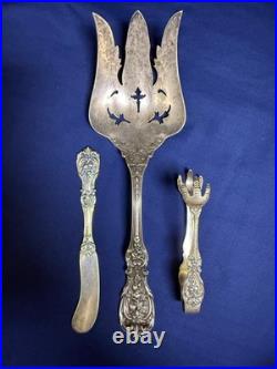 Reed & Barton FRANCIS I Sterling Silver Serving Lot 6.6 Troy Oz Rococo