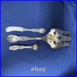 Reed & Barton FRANCIS I Sterling Silver Serving Lot 6.6 Troy Oz Rococo