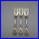 Reed & Barton Flatware Sterling Silver FRANCIS I Salad Forks Set of Three