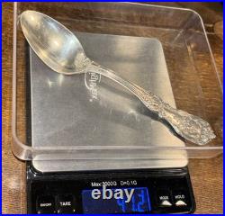 Reed Barton Francis 1 1st Tea Spoon No Monogram Sterling Silver 5 7/8L Nice