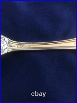 Reed & Barton Francis 1 8 3/8 Pierced Table Spoon Old Mark No Mono