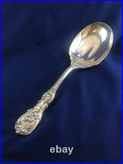 Reed & Barton Francis 1 9 3/8 Salad Serving Spoon No Mono Sterling Silver