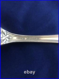 Reed & Barton Francis 1 9 3/8 Salad Serving Spoon No Mono Sterling Silver