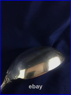 Reed & Barton Francis 1 9 3/8 Salad Serving Spoon No Mono Sterling Silver