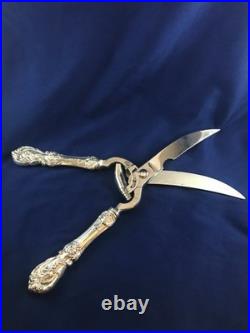 Reed & Barton Francis 1 Poultry Shears No Mono Sterling Handles