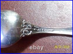 Reed & Barton Francis 1 Set of 6 Sterling Demitasse Spoons Pat. 1907 No Mono