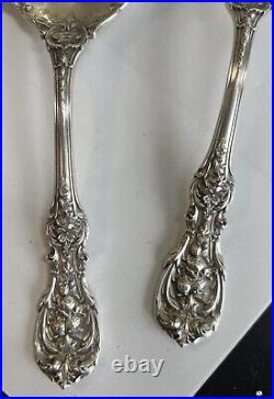 Reed & Barton Francis 1 Sterling 2 Extra Large Serving Spoons No Mono