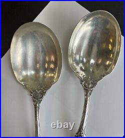 Reed & Barton Francis 1 Sterling 2 Extra Large Serving Spoons No Mono