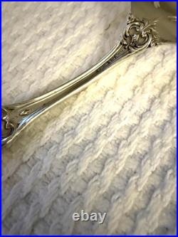 Reed & Barton Francis 1 Sterling Meat Serving Fork 8 1/4 Long. No Monogram