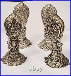 Reed & Barton Francis 1 Sterling Silver 4 Salt/ Pepper Shakers