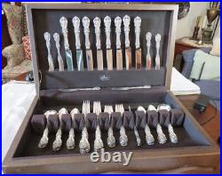 Reed & Barton Francis 1. Sterling Silver 6 Piece Setting/service For 8/56 Pieces