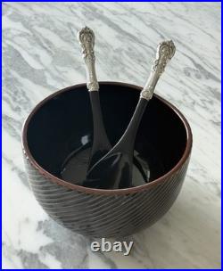 Reed & Barton Francis 1 Sterling Silver Handle 2 Piece Salad Set. 11 3/4