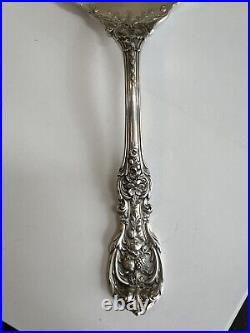 Reed & Barton Francis 1 Sterling Silver Large Serving Fork 9 No Mono