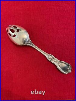 Reed & Barton Francis 1 Sterling Silver Pierced Slotted Serving Spoon Fork