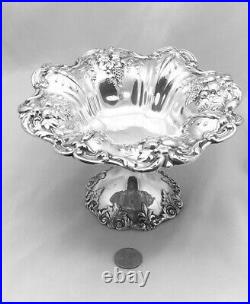 Reed & Barton Francis 1 Sterling Silver Repousse Compote