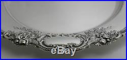 Reed & Barton Francis 1 Sterling Silver Tray Platter Exceptional Workmanship