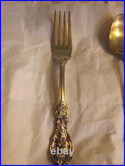 Reed & Barton Francis 1 Sterling Youth Set Fork Spoon Knife New In Box