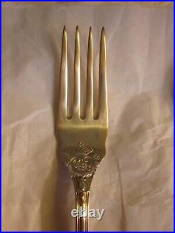 Reed & Barton Francis 1 Sterling Youth Set Fork Spoon Knife New In Box