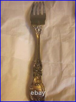 Reed & Barton Francis 1 Sterling Youth Set Fork Spoon Knife New In Box