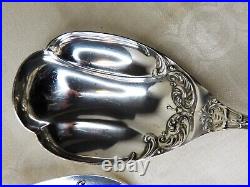 Reed & Barton Francis 1st All Sterling Silver Serving Spoon & Fork No Monograms