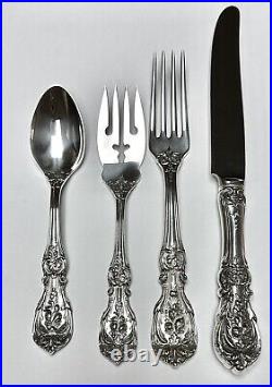 Reed Barton Francis 1st I Sterling Silver 4 Piece Place Setting No Mono New Mark