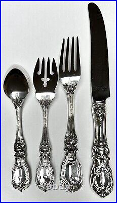 Reed Barton Francis 1st I Sterling Silver 4 Piece Place Setting No Mono New Mark