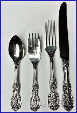 Reed Barton Francis 1st I Sterling Silver 4 Piece Place Setting No Mono Old Mark