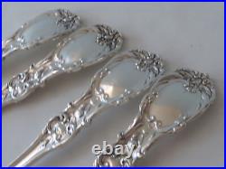 Reed & Barton Francis 1st Set Of 4 Sterling Serving Spoons/tablespoons