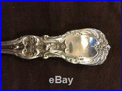 Reed & Barton Francis 1st Solid Sterling Pierced Serving Spoon Old Mark