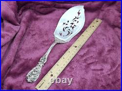 Reed & Barton Francis 1st Sterling Pierced Fish Server