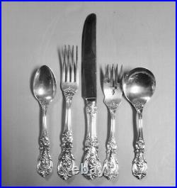 Reed & Barton Francis 1st Sterling Silver 5 Piece Place Setting No Mono Ex