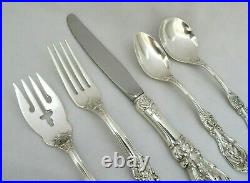Reed & Barton Francis 1st Sterling Silver 5 Piece Place Size Setting #8 XLNT