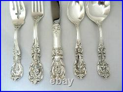 Reed & Barton Francis 1st Sterling Silver 5 Piece Place Size Setting XLNT #4